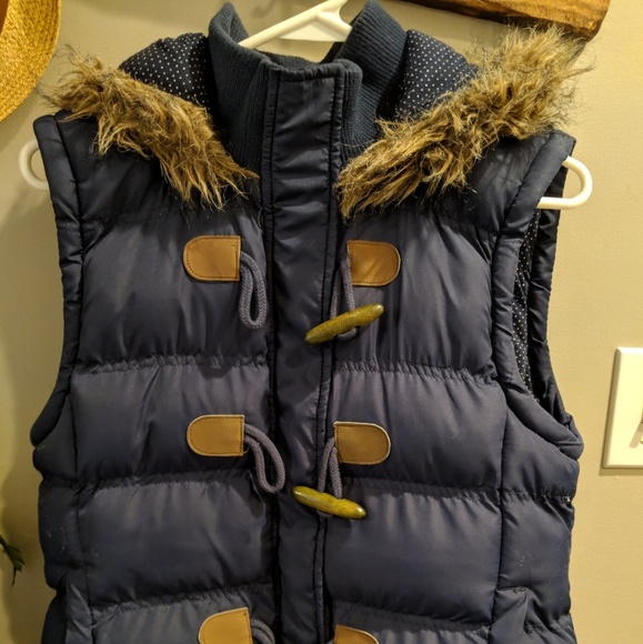 Jackets & Blazers - Blue Puffer Vest Jackets & Blazers - Blue Puffer Vest